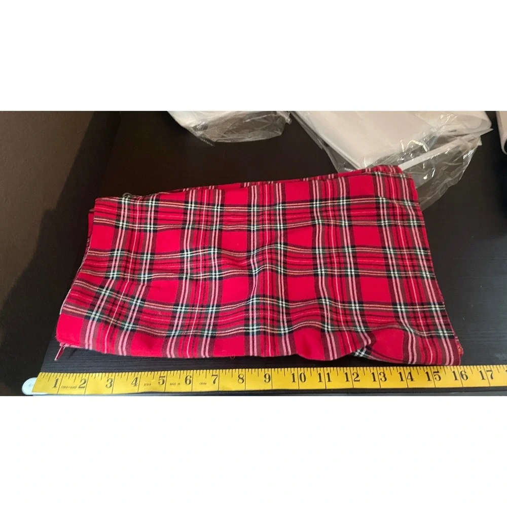 VTG Charlotte Russe 90s Schoolgirl Plaid Mini Skirt 5 Red Y2K Grunge Tartan‎